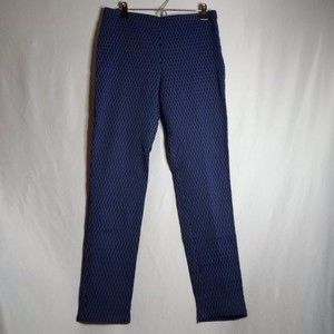 Karen Kane Black/Blue Skinny Leg Women's Pants Sz. 10